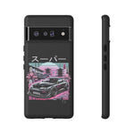MK4 Supra Sakura Night JDM Tough Phone Case Cover Gift Art