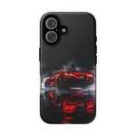 Z06 C8 Phone Case, Red Smoke Studio Reflection Cover