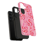 Candy Swirl Lollipop Art Tough Phone Case