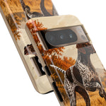 German Shorthaired Pointer Pointing Art Tough Phone Case