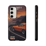 Datsun 240Z Classic JDM Sports Car Sunset Art Tough Phone Case