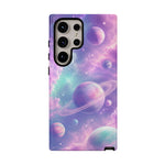 Pastel Galaxy Planet Vaporwave Art Tough Phone Case