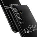 1957 Bel Air Line Art Chrome Script Tough Phone Case Cover Gift