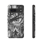 Manga Speed Lines Art Tough Phone Case