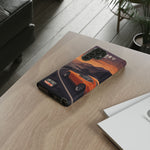 Datsun 240Z Classic JDM Sports Car Sunset Art Tough Phone Case