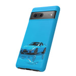 RX-7 Cyan Studio Phone Case Studio Color Match Car Art