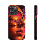 Sunset Reflection Sunglasses Retrowave 80s phone case