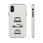 1993 Supra A80 White Triple View JDM Tough Phone Case Cover