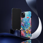 Underwater Coral Reef Phone Case | Colorful Tropical Fish Ocean Scene