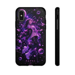 Chillout Floating Anime Girl Phone Case – Dreamy Vaporwave Aesthetic