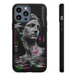 VHS Glitch Retro Art Tough Phone Case
