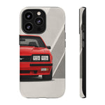 Fox Body Mustang Four-Eye Red Tough Phone Case
