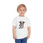 Moo-ve Over Retro Cow Cute Toddler Boys Girls T-Shirt Baby Gift