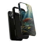 Salmon River Fishing Phone Case, Sunlit Current Cover