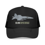FA-18E Super Hornet Hat Fighter Jet VFA-213 Aviation Cap