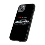 Silver C6 Z06 Phone Case for Chevy Fans, Tough Cover