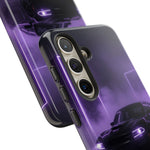 Midnight Charger Violet Neon Tough Phone Case