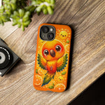Sun Conure Kawaii Citrus Art Tough Phone Case