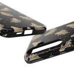 Vintage Ghost Pattern phone case | Halloween spooky stars design