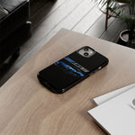Blue C7 Z06 Sports Car Tough Phone Case Track Style Cover Gift