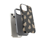 Vintage Ghost Pattern phone case | Halloween spooky stars design