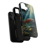 Salmon River Fishing Phone Case, Sunlit Current Cover
