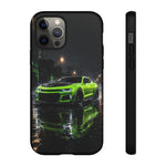 Camaro ZL1 Neon Green Muscle Car phone case | Tough Cover