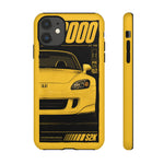 S2000 Spa Yellow Retro 90s JDM Car Tough Phone Case