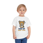 CEO of Nap Time Funny Toddler Boys Girls T-Shirt Baby Shower Gift