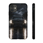 Vintage Muscle Car in Rain 1966 GTO phone case | Tough Cases