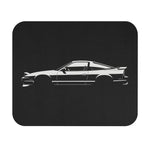 Silhouette Sports Car 180SX Mouse Pad | Racing JDM Retro Graphic