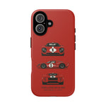 1967 GT40 Mk IV Red Race Car Tough Phone Case Cover Gift