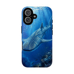 Whale Shark Phone Case, Sunlit Spotted Pattern Cover