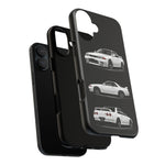 R32 Skyline Phone Case White, Three-View Vector Cover, Gift GTR Fans