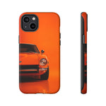 Orange 240Z Phone Case, Classic 70s JDM Sports Car Cover