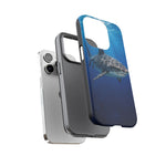 Tiger Shark Phone Case, Dappled Blue Water Tough Cover