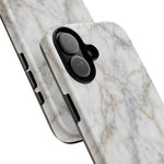 White Marble Pattern Phone Case | Tough Cover