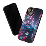 Skyline GT-R Tokyo Rain JDM Night Art Tough Phone Case