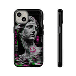 VHS Glitch Retro Art Tough Phone Case