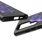 Holographic Skull Phone Case, Shattered Glass Iridescent Cover