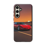 Red C4 ZR-1 King of the Hill Art Tough Phone Case