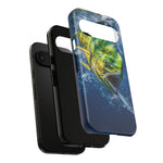 Mahi Mahi Phone Case, Saltwater Fishing Strike Tough Cover for Men