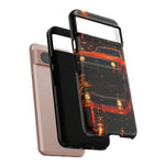 69 Nova SS Phone Case, Rainy City Night Muscle Car Tough Cover