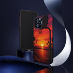 Basketball Court Sunset Phone Case | Tough Phone Case