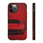 Red NSX Phone Case, 90s JDM Supercar Legend Tough Cover, Mens Gift