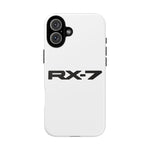 RX-7 Logo Phone Case for JDM Fans, Tough Protective Cover