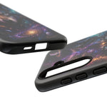 Cosmic Wolf Phone Case, Galaxy Nebula Portrait Tough Cover, Gift