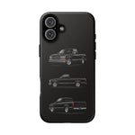 Black Silverado Classic Pickup Tough Phone Case for Chevy Truck Fans