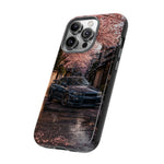 Cherry Blossom Street Scene R34 Skyline GTR Tough Case | Car Photo Cover