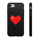 Pixel Heart 8-Bit Retro Art Tough Phone Case